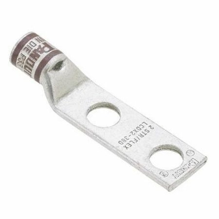 PANDUIT Lug Compression Connector, No.8 AWG LCDX8-10A-L
